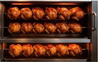 Maquinas de assar frango